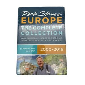 Rick Steves' Europe: The Complete Collection DVD Set 2000–2016 (16-Disc, Sealed)
